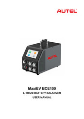 Autel MaxiEV BCE100 User Manual
