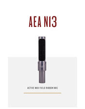 AEA NUVO N13 Manual