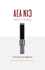 AEA NUVO N13 Owner's Manual