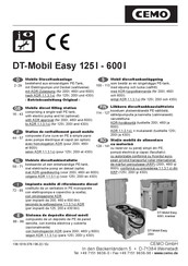 CEMO DT-Mobil Easy 430l Operating Instructions Manual