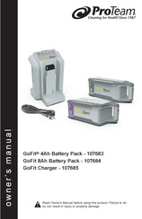 ProTeam GoFit 107683 Owner's Manual