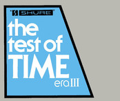 Shure era III Instruction Manual