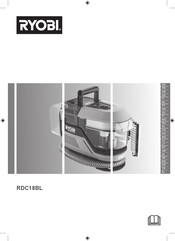 Ryobi SWIFT CLEAN RDC18BL Manual