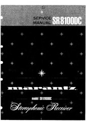 Marantz SR 8100DC Service Manual