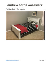 Andrew Harris Woodwork Jocelyn Assembly Instructions Manual
