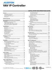 ALERTON VAVi-0-IP Installation And Operation Manual