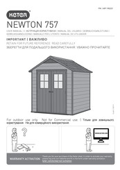 Keter NEWTON 757 User Manual