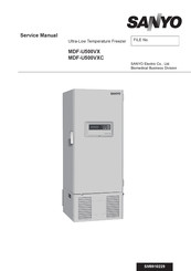 Sanyo MDF-U500VXC Service Manual