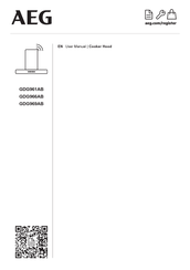 AEG GDG966AB User Manual