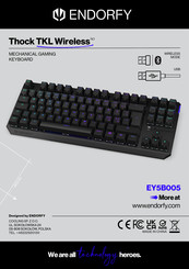 ENDORFY Thock TKL Wireless NO Manual