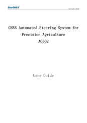 ComNav Technology SinoGNSS AG502 User Manual