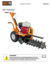 Brave PRO BRPT18 Operator's Manual