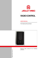 Jolly Mec Radio control User Manual