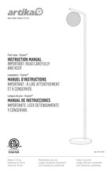 Artika Clayton FLR-CL-BL Instruction Manual