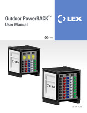Lex Outdoor PowerRACK PH800W3-N2J-33CC2AV2AX User Manual