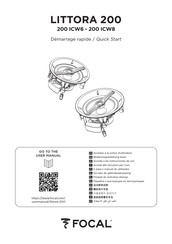 Focal LITTORA 200 ICW6 Quick Start Manual