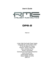 RME Audio DPS-2 User Manual