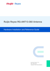 Ruijie Reyee RG-ANT13-360 Hardware  Installation And Reference Manual