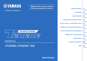 Yamaha XTZ690D Owner's Manual