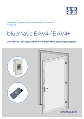 Winkhaus blueMatic EAV4 Installation, Operating And Maintenance Instruction