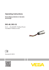 Vega B63-48 Operating Instructions Manual