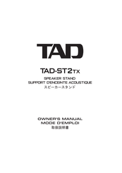 TAD TAD-ST2TX Owner's Manual