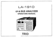 Trio LA-1910 Operator's Manual