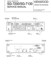 Kenwood SG-7130 Service Manual