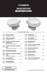 Dometic MASTERFLUSH MF7200 Installation Manual