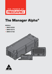 Redarc The Manager Alpha BMS12100 Manual