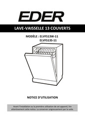 EDER ELVFS13S-11 Manual
