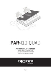 Algam Lighting PAR410 QUAD Manual