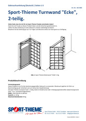 Sport-thieme 362 3002 User Manual