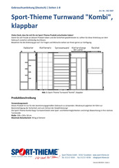 Sport-thieme 362 3507 User Manual