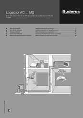 Buderus AC166i-2,1 MS 4CC Installation Instructions Manual