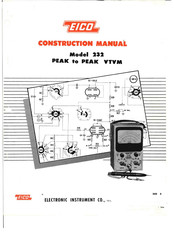 Eico 232 PEAK to PEAK VTVM Construction Manual