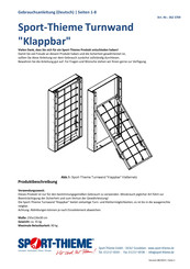 Sport-thieme 362 3709 User Manual