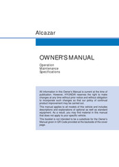 Hyundai Alcazar 2023 Owner's Manual