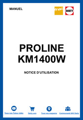 Proline KM1400W Instruction Manual