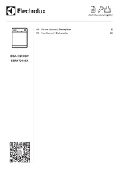 Electrolux ESA17210SX User Manual
