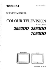 Toshiba 7053DD Service Manual