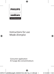 Philips sonicare DIS133/94 Instructions For Use Manual