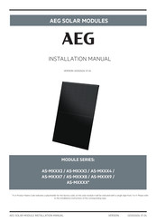 AEG AS-M 7 Series Installation Manual