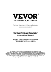 VEVOR TDGC2-3000VA Instruction Manual