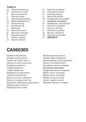 Gaggenau CA060300 Information For Use