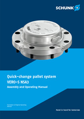 SCHUNK VERO-S NSA3 Assembly And Operating Manual