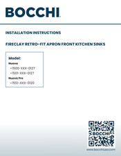 BOCCHI Nuova 34D 1501-006-0127 Installation Instructions Manual