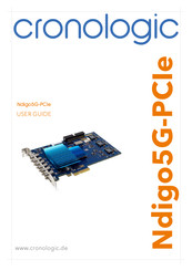 Cronologic Ndigo5G-PCIe User Manual