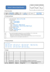 LG 42CS460 Owner's Manual