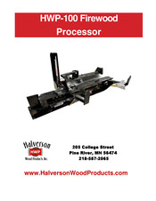 Halverson HWP-100 Installation Manual